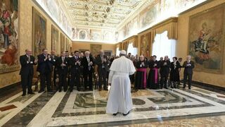 Francisco, con el Fórum de ONG católicas