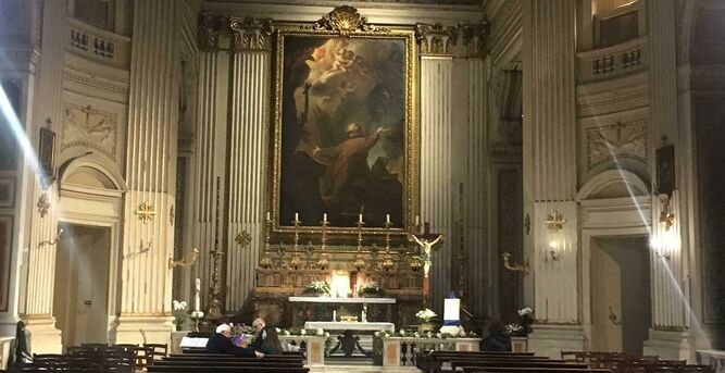 Iglesia de los Siete Estigmas de San Francisco, en Roma