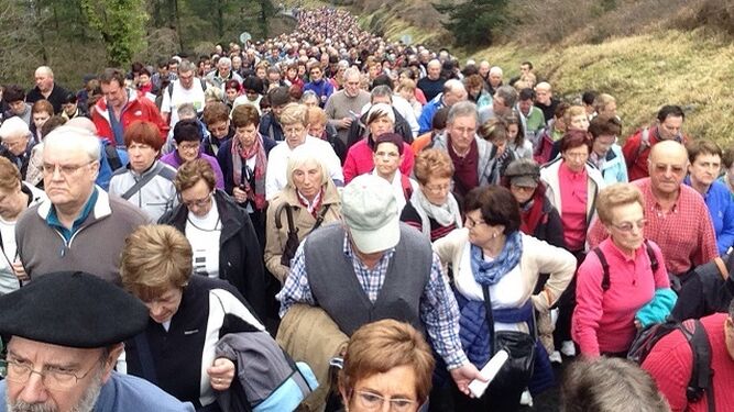 Marcha a Arantzazu