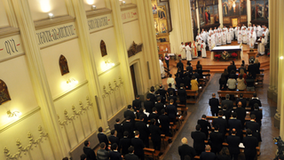 Fiesta de San Dámaso en el seminario de Madrid