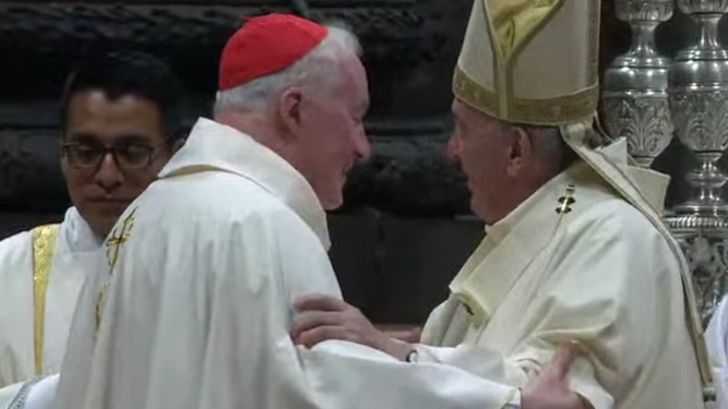 El Papa y el cardenal Ouellet