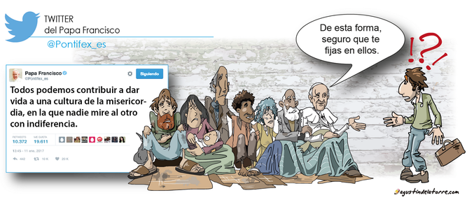 El Papa y la misericordia