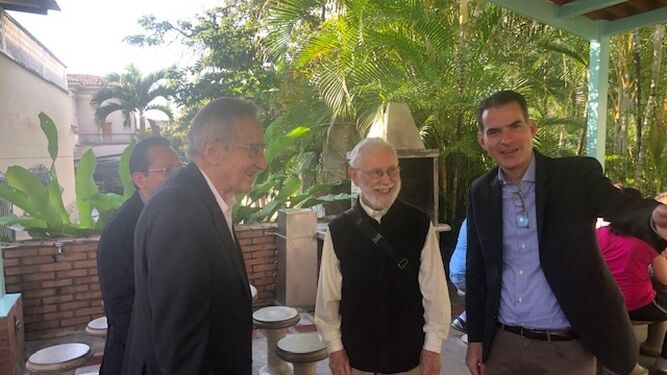 Con Pedro Trigo y Rafael Luciani