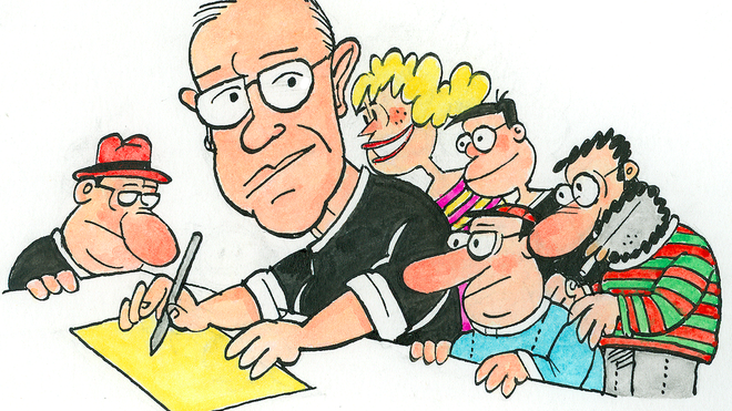 Quique y sus personajes