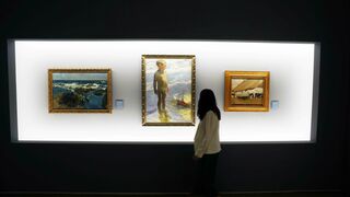 Una de las salas de la exposición