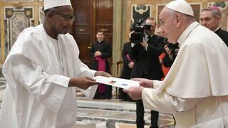 Presentación de credenciales de los nuevos embajadores en el Vaticano