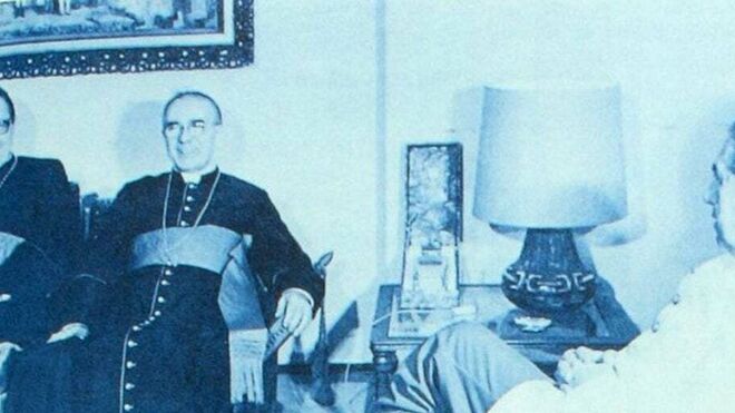 Sodano, con Augusto Pinochet