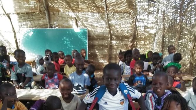 Escuela en Senegal antes de la pandemia