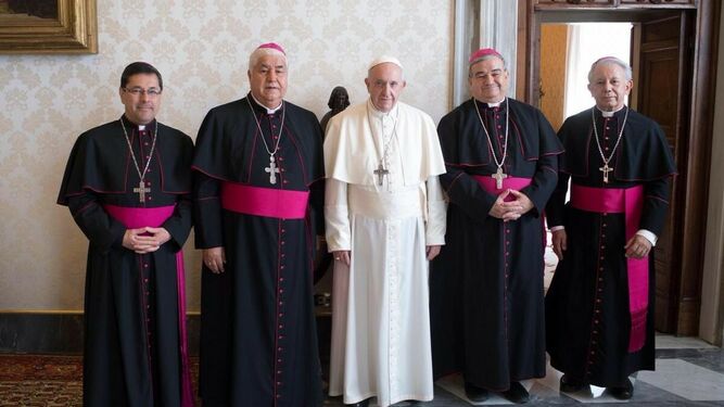 Crucial reunión del Papa y los obispos de México