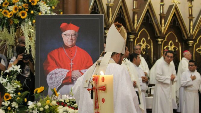 Adiós al cardenal Sergio Obeso