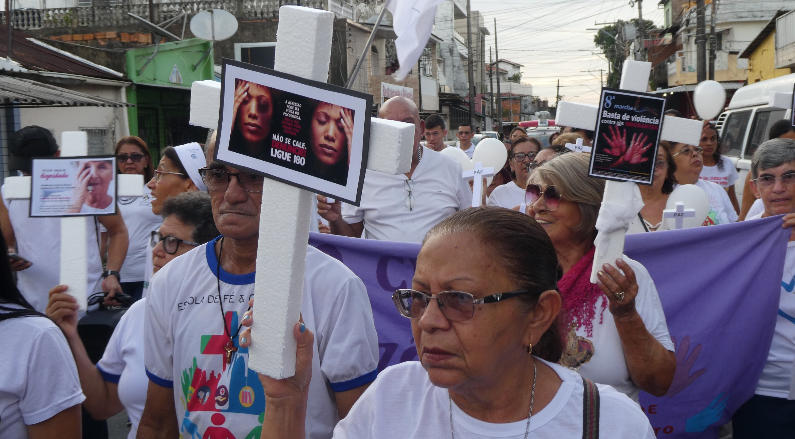 En la calle en busca de paz