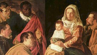 Adoración de los Reyes Magos. Velázquez