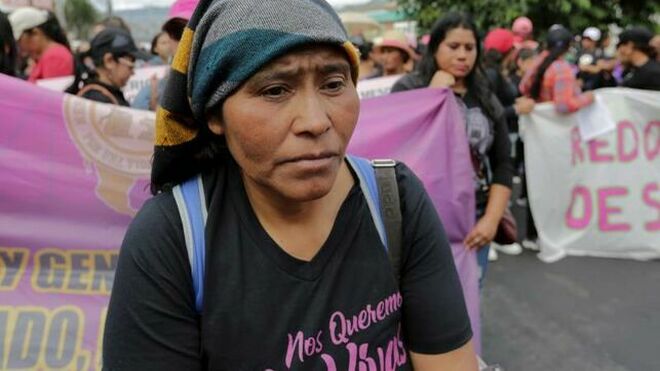 Manifestación en Tegucigalpa