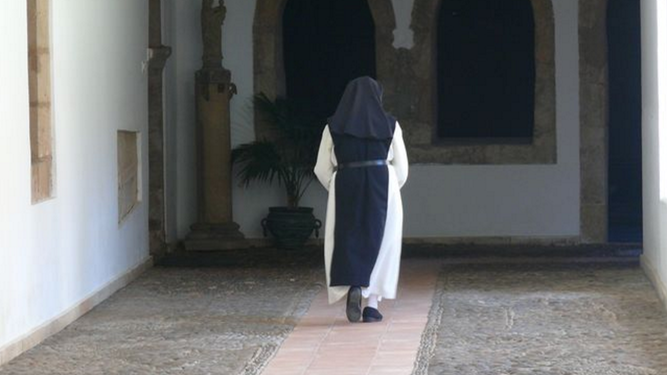 Sor Caridad en su convento