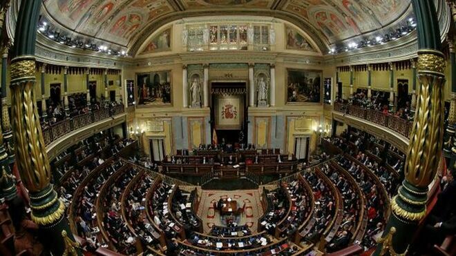 Sesión de investidura en el Congreso