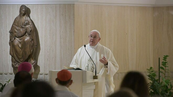 Francisco reanuda las Misas matutinas en la Casa Santa Marta