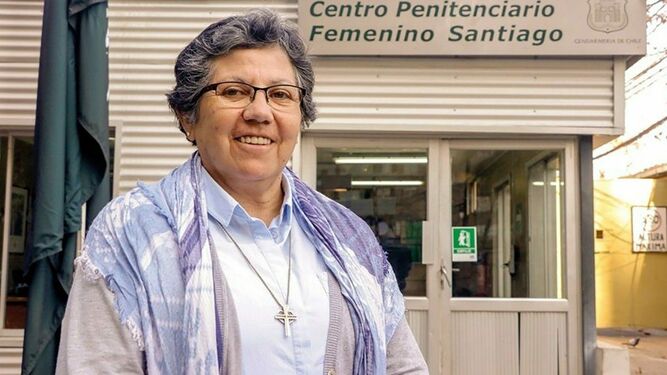 Hermana Nelly, la "madre", como la llama Janeth