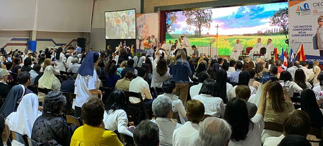 Cierre del congeso de la CIEC en Santiago de Chile