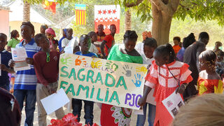 Proyecto de Senegal en el que ha particpado el grupo del colegio Sagrada Familia-Patronato Juventud Obrera
