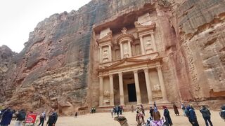 Portada de templo pagano copiada por los cristianos