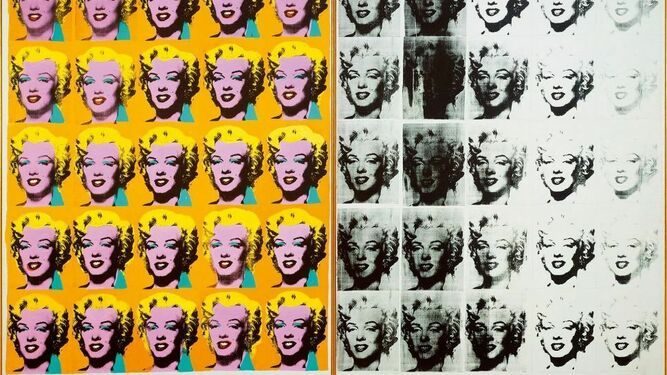 Retrato de Marilyn, por Andy Warhol