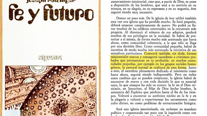 'Fe y futuro', de Joseph Ratzinger