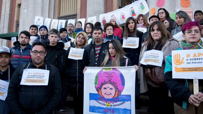 Apoyo a las víctimas de Próvolo