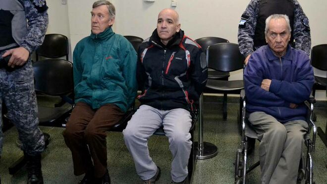 Armando Gómez, Horacio Corbacho, Nicola Corradi, los acusados del caso