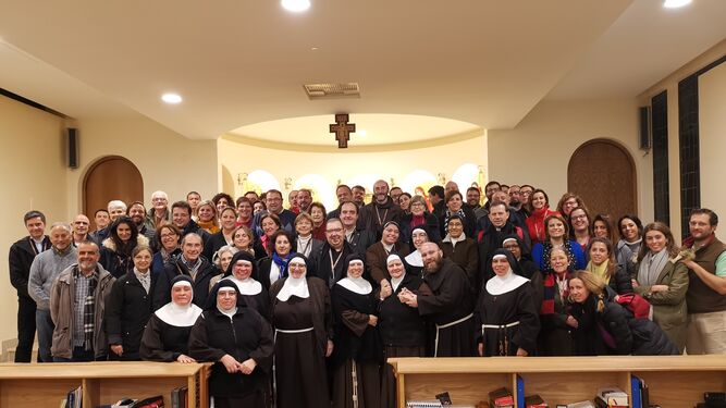 Foto de familia del viaje a Tierra Santa