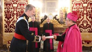 Presentación de las Cartas Credenciales del Nuncio de SS. en España