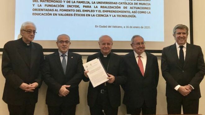 Un proyecto común del Vaticano junto a la UCAM e Incyde