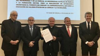 Un proyecto común del Vaticano junto a la UCAM e Incyde