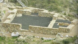 Ruinas del monasterio.