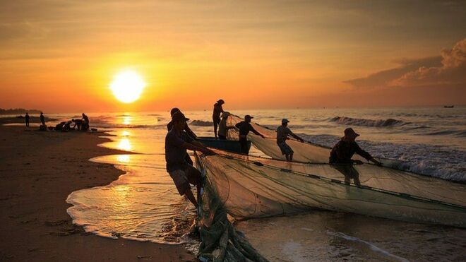 El Papa, a los pescadores: "Ni pierdan la esperanza ante las incertidumbres"