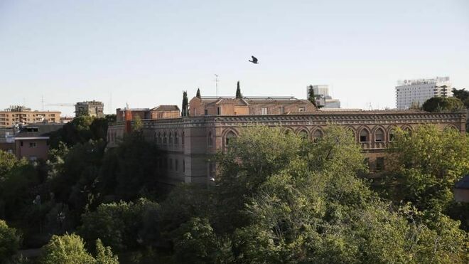 Vista del convento de las Damas Apostólicas del Sagrado Corazón, situado en el número 198 del paseo de La Habana