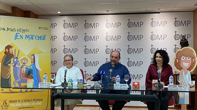 Expedita Pérez, José María Calderón y Montserrat Prada