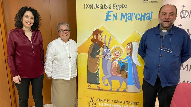 Los presentadores de Infancia Misionera