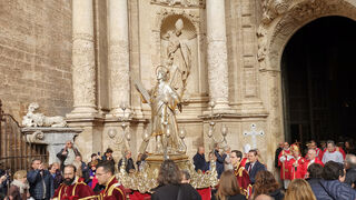 Procesión de la fiesta de San Vicente mártir