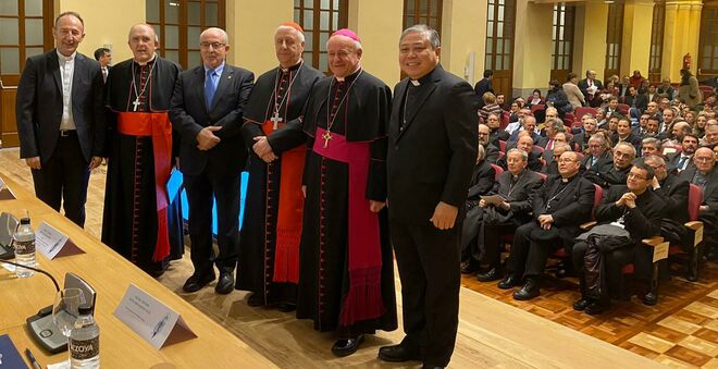 Inauguración del Instituto Juan Pablo II en Madrid