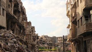 Destrucción en Siria