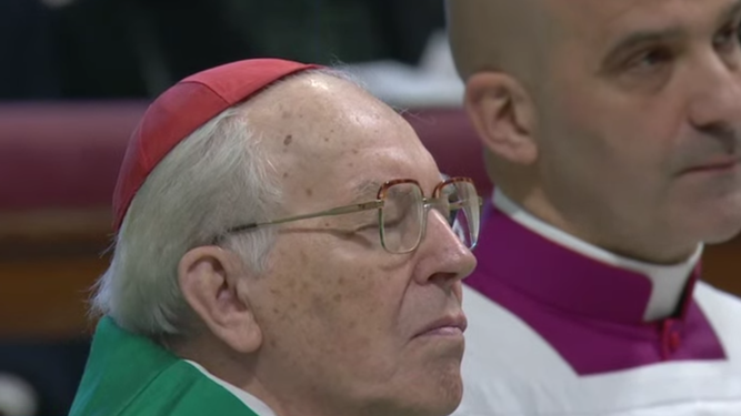 Cardenal Re, nuevo decano del colegio cardenalicio