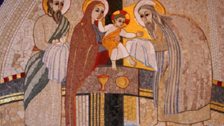 Presentación de Jesús, de Rupnik