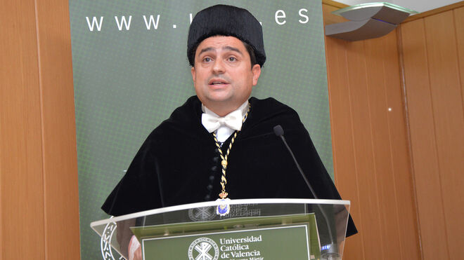José Manuel Pagán, rector de la UCV