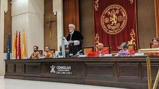 El rector de Comillas, Julio L. Martínez, sj.