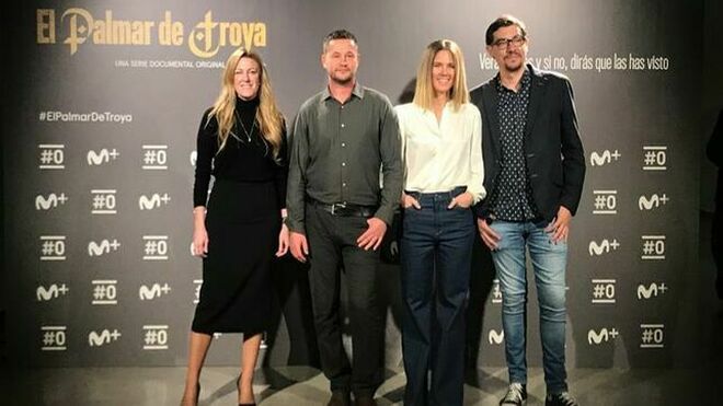 Photocall de la presentación de "El Palmar de Troya"