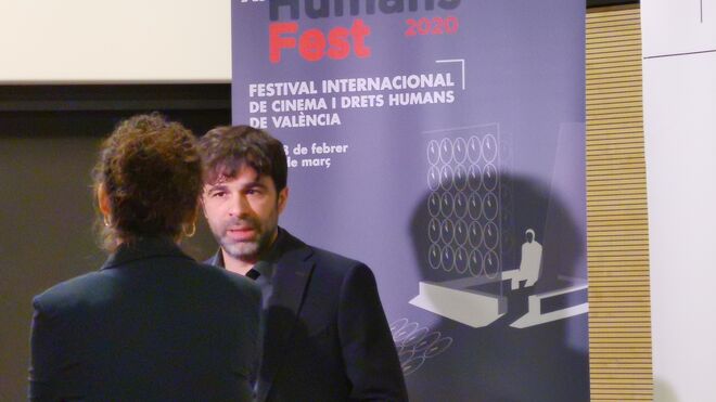 El actor Pepe Viyuela, Premio Paz y Justicia del XI Festival Internacional de Cine y Derechos Humanos de Valencia