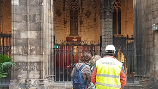 Obras e investigación en la catedral de Barcelona