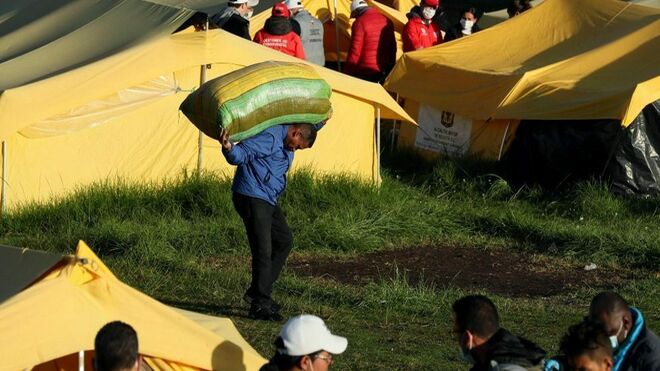 Migrantes venezolanos en Colombia