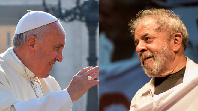 Francisco "estará encantado" de recibir a Lula en el Vaticano
