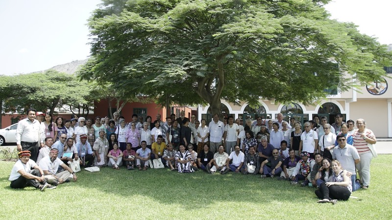 Los participantes en el encuentro